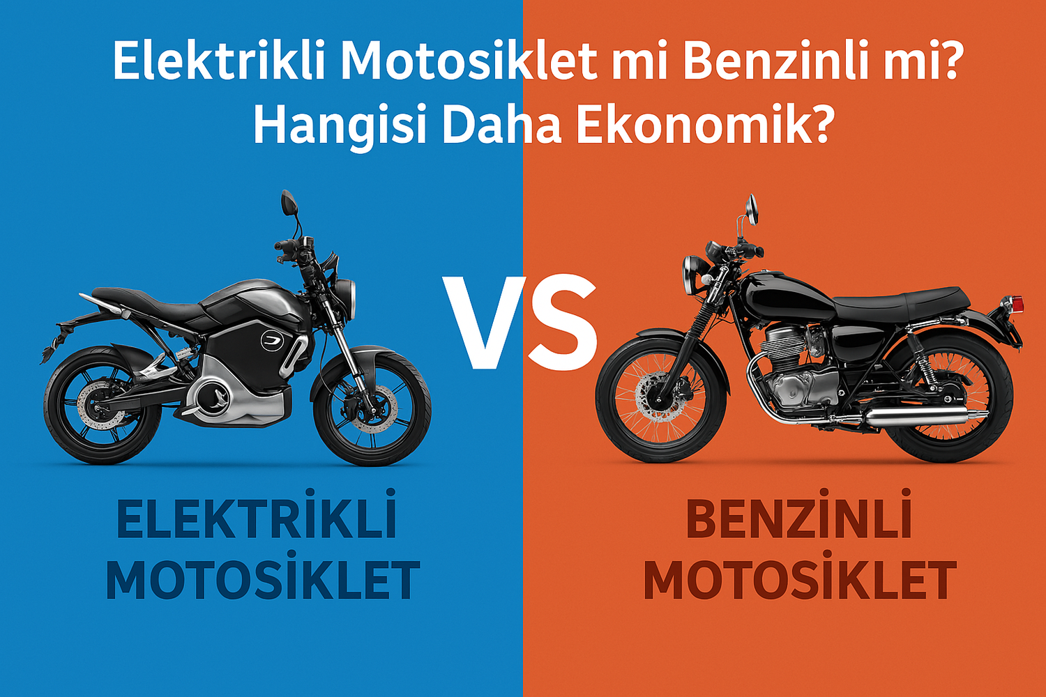 Elektrikli Motosiklet mi Benzinli mi? Hangisi Daha Ekonomik?