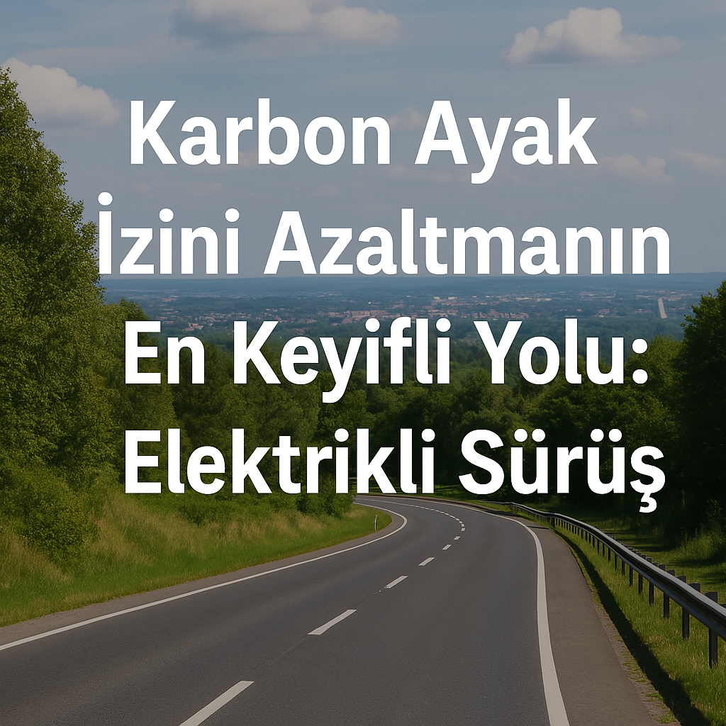 Karbon Ayak İzini Azaltmanın En Keyifli Yolu: Elektrikli Sürüş